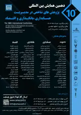 پوستر دهمین همایش بین المللی پژوهش های شاخص در مدیریت، حسابداری، بانکداری و اقتصاد