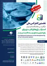 پوستر نخستین کنفرانس ملی بازآفرینی نظام اقتصادی ایران
