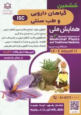 پوستر ششمین همایش ملی گیاهان دارویی و طب سنتی