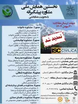 پوستر نخستین همایش ملی مشاوره پیشگیرانه با محوریت معنا بخشی