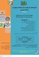پوستر اولین همایش ملی هویت و تربیت کودکان و نوجوانان در آموزش و پرورش