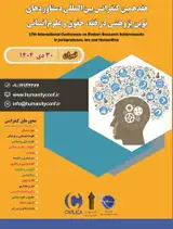 پوستر هفدهمین کنفرانس بین المللی دستاوردهای نوین پژوهشی در فقه، حقوق و علوم انسانی