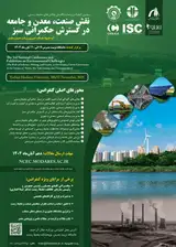 پوستر سومین کنفرانس و نمایشگاه ملی چالش های محیط زیستی: نقش صنعت، معدن و جامعه در گسترش حکمرانی سبز