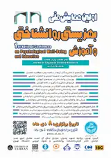 پوستر اولین همایش ملی بهزیستی روانشناختی و آموزش