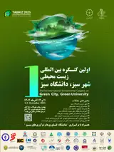 پوستر اولین کنگره بین المللی زیست محیطی شهر سبز، دانشگاه سبز