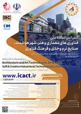 پوستر کنفرانس سالانه ملی فناوری های معماری و هنر، شهر هوشمند، صنایع نرم وخلاق و فرهنگ فناوری