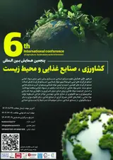 پوستر ششمین همایش بین المللی کشاورزی، صنایع غذایی و محیط زیست