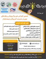پوستر نخستین کنفرانس ملی نوآوری ها و رویکردهای نوین در مدیریت، کسب وکار و توسعه پایدار