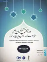 پوستر دوازدهمین کنفرانس بین المللی علوم اسلامی، پژوهش های دینی و حقوق