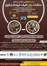 پوستر بیست و چهارمین کنفرانس بین المللی زبان، ادبیات، فرهنگ و تاریخ