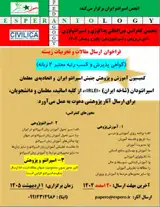 پوستر پنجمین کنفرانس بین المللی پداگوژی و اسپرانتولوژی پاییز و زمستان ۱۴۰۴«آموزش پژوهی و اسپرانتوپژوهی»