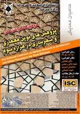 پوستر دومین کنفرانس ملی پژوهش های نوین معماری و شهرسازی در هزاره سوم
