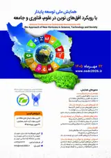 پوستر همایش ملی توسعه پایدار با رویکرد افق های نوین در علوم، فناوری و جامعه