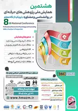 پوستر هشتمین همایش ملی پژوهش های حرفه ای در روانشناسی و مشاوره با رویکرد از نگاه معلم