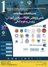پوستر اولین کنفرانس بین المللی علمی پژوهشی تحولات بنیادین آموزش، پرورش و علوم انسانی