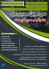 پوستر سی امین همایش ملی جغرافیا و محیط زیست