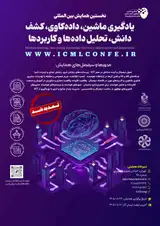 پوستر همایش بین المللی یادگیری ماشین، داده کاوی، کشف دانش، تحلیل داده ها و کاربردها
