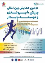 پوستر دومین همایش بین المللی ورزش شهروندی و توسعه پایدار