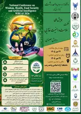پوستر همایش ملی حکمت، سلامت و امنیت غذایی و هوش مصنوعی