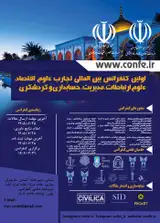 پوستر اولین کنفرانس بین المللی تجارب علوم اقتصاد، علوم ارتباطات، مدیریت، حسابداری و گردشگری