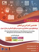 پوستر هفدهمین کنفرانس بین المللی پژوهشهای نوین حسابداری، مدیریت و علوم انسانی در هزاره سوم
