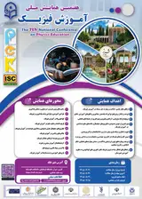پوستر هفتمین همایش ملی آموزش فیزیک