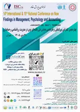 پوستر چهاردهمین کنفرانس بین المللی و پانزدهمین کنفرانس ملی یافته های نوین در مدیریت، روان شناسی و حسابداری