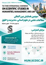 پوستر سومین همایش بین المللی مطالعات علمی در علوم انسانی، مدیریت و حقوق