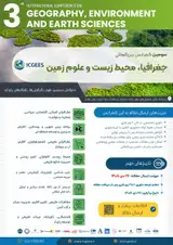 پوستر سومین کنفرانس بین المللی جغرافیا، محیط زیست و علوم زمین