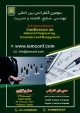پوستر سومین کنفرانس مهندسی صنایع ،اقتصاد و مدیریت