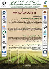 پوستر ششمین کنگره ملی سالانه یافته های نوین در علوم کشاورزی و منابع طبیعی، محیط زیست و گردشگری