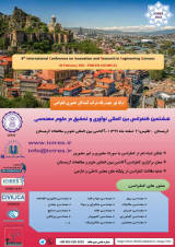 پوستر هشتمین کنفرانس بین المللی نوآوری و تحقیق در علوم مهندسی