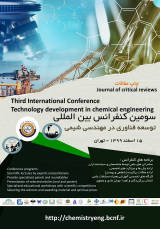 پوستر سومین کنفرانس بین المللی توسعه فناوری در مهندسی شیمی