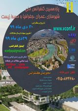 پوستر یازدهمین کنفرانس ملی شهرسازی ،معماری ،عمران و محیط زیست
