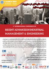 پوستر ششمین کنفرانس بین المللی پیشرفت های اخیر در مدیریت و مهندسی صنایع