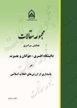 پوستر همایش سراسری دانشگاه افسری جوانان و بصیرت در پاسداری از ارزش های انقلاب اسلامی