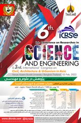 پوستر ششمین کنفرانس بین المللی پژوهش در علوم و مهندسی و سومین کنگره بین المللی عمران، معماری و شهرسازی آسیا
