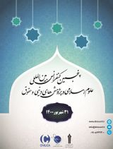 پوستر پنجمین کنفرانس بین المللی علوم اسلامی، پژوهش های دینی و حقوق