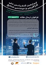 پوستر چهارمین کنفرانس ملی کارآفرینی و مهندسی صنایع