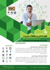پوستر ششمین کنفرانس ملی علوم انسانی و مطالعات مدیریت