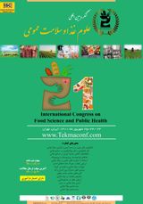پوستر کنگره بین المللی علوم غذا و سلامت عمومی
