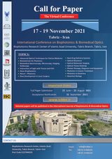 پوستر کنفرانس بین المللی بیو فوتونیک و اپتیک زیست پزشکی