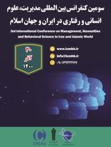 پوستر سومین کنفرانس بین المللی مدیریت، علوم انسانی و رفتاری در ایران و جهان اسلام