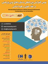 پوستر نهمین کنفرانس بین المللی دستاوردهای نوین پژوهشی در فقه، حقوق و علوم انسانی