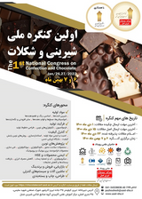 پوستر اولین کنگره ملی شیرینی و شکلات