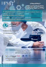 پوستر سومین کنفرانس بین المللی مطالعات میان رشته ای علوم بهداشتی، روانشناسی، مدیریت و علوم تربیتی