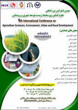 پوستر نهمین کنفرانس بین المللی کشاورزی،محیط زیست،توسعه شهری و روستایی