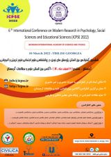 پوستر ششمین کنفرانس بین المللی پژوهش های نوین در روانشناسی،علوم اجتماعی،علوم تربیتی و آموزشی