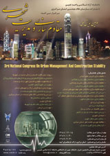 پوستر سومین همایش ملی مقاوم سازی و مدیریت شهری