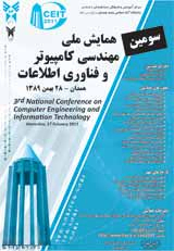 پوستر سومین همایش ملی مهندسی برق کامپیوتر و فناوری اطلاعات